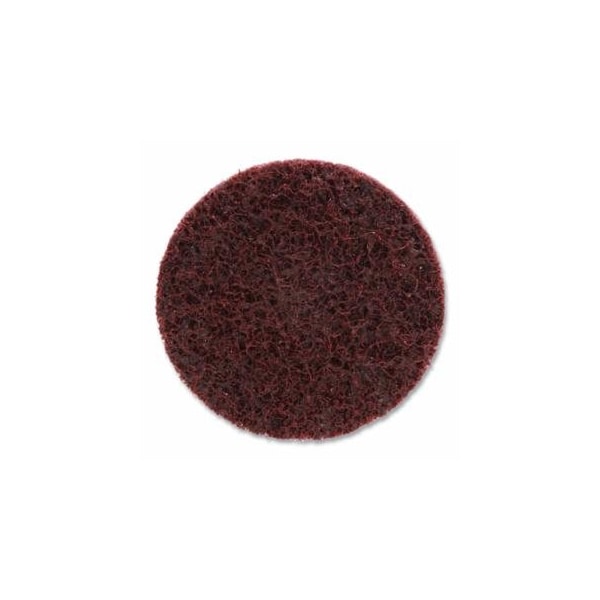 Scotch-Brite Roloc, Surface-Conditioning Disc, 2 in, TR, Coarse, Aluminum Oxide, 25000 rpm, Brown, 50PK 405-048011-05528 - main