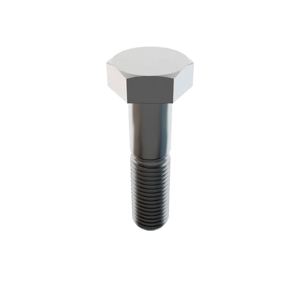 Zoro Select 18-8, 1"-8 Hex Head Cap Screw, Plain Stainless Steel, 4 in L 1-193-100C-400 - main