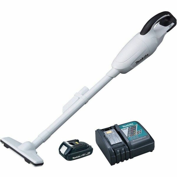 Makita XLC02RB1W, 18v Compact Lithium-Ion Cordless Vacuum Kit XLC02RB1W - main