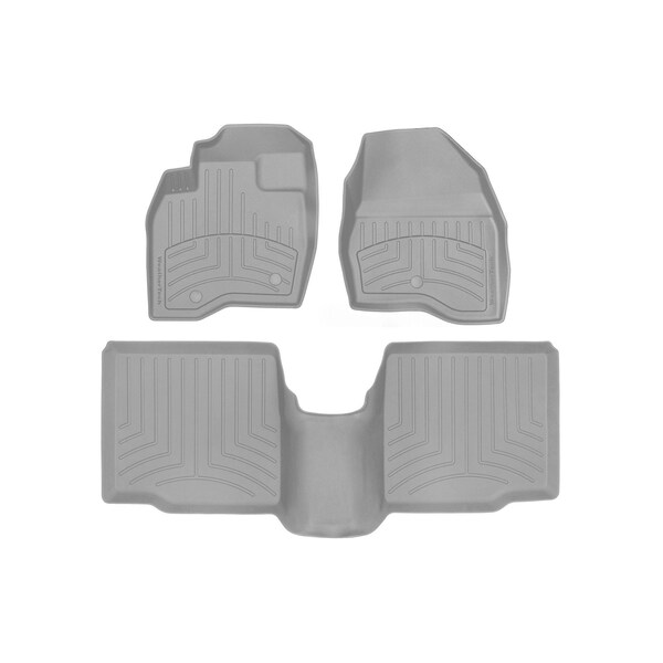 Weathertech Grey, Front and Rear FloorLiner HP 469811IM-463592IM - main