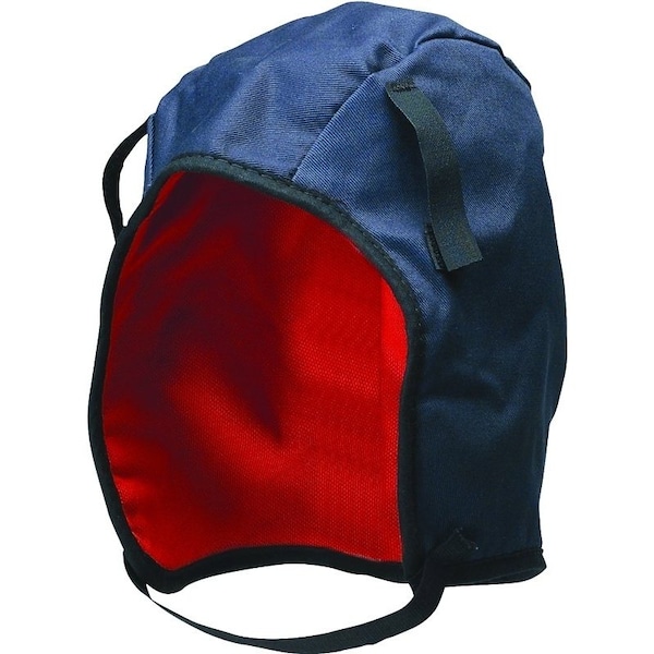 Msa Safety SAFETY WORKS 10062497 Winter Liner, Universal, Nylon, Blue, HookandLoop Attachment 10062497/2499 - main