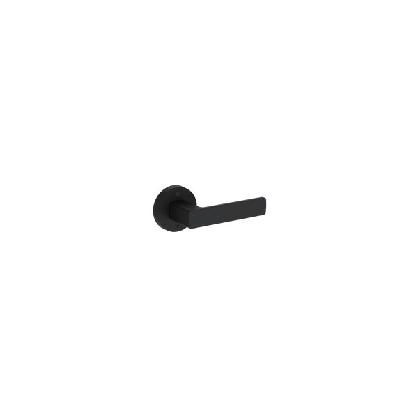 Baldwin Residential Door Levers Half Dummy Right Hand Satin Black HDSHACRR190 - main