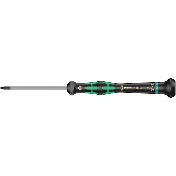 Wera 2067 TORX BO Screwdriver for tamper-proof TORX screws for electronic applications, TX 10 x 60 mm 5118050001 - main