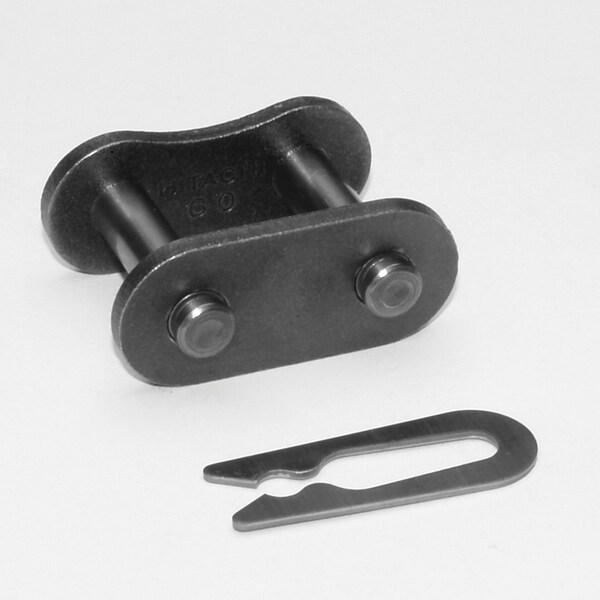 Senqcia Inspire Series SBR 40CL Single Strand Spring Clip Connecting Link, 40 chain, .5P, .7 OAW, .156 Pin S-40CL - main