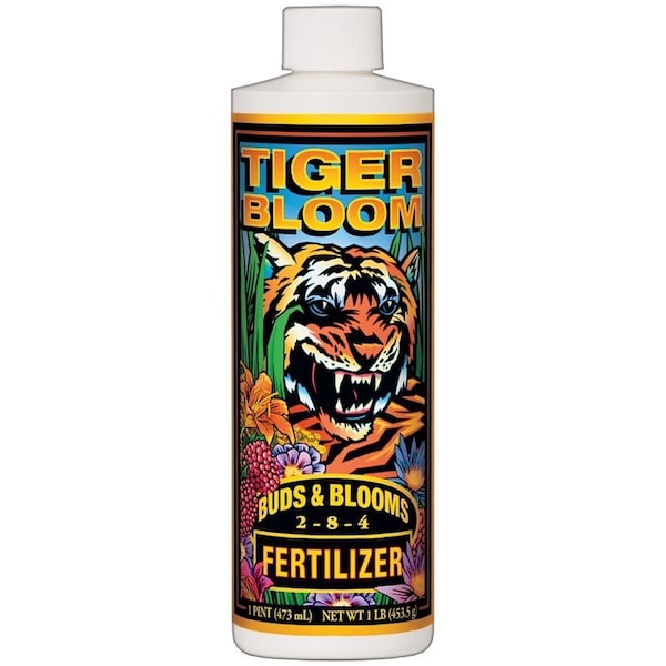 Tiger Bloom FX793226 Plant Food, 1 pt Bottle, Liquid, 2-8-4 N-P-K Ratio TBPINT - main