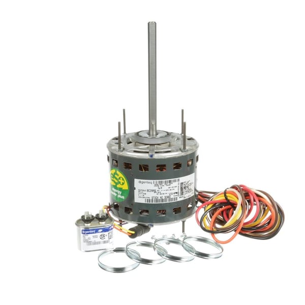 Genteq Fasco 3D002 Direct Drive Motor - 1/4 HP 1075 RPM 5.6 in CX 230 V G3D002 - main