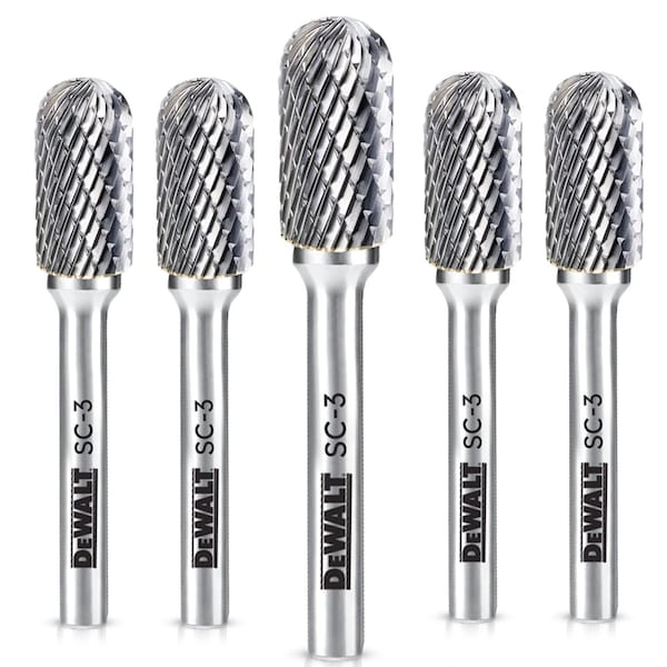 Dewalt CARBIDE BURR SIZE SC-3, 5PK DXCBTJSC3-5 - main
