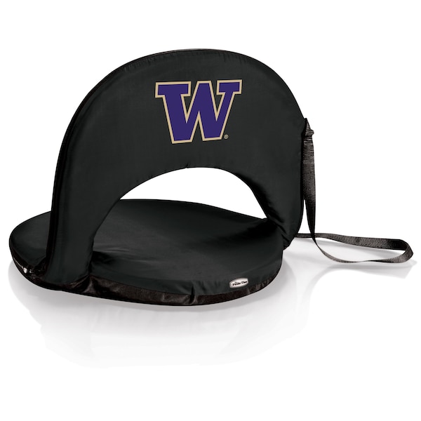 Picnic Time Family Of Brands NCAA Washington Huskies Oniva Stadium Seat - Reclining Bleacher Seat with Back Support 626-00-179-624-0 - main