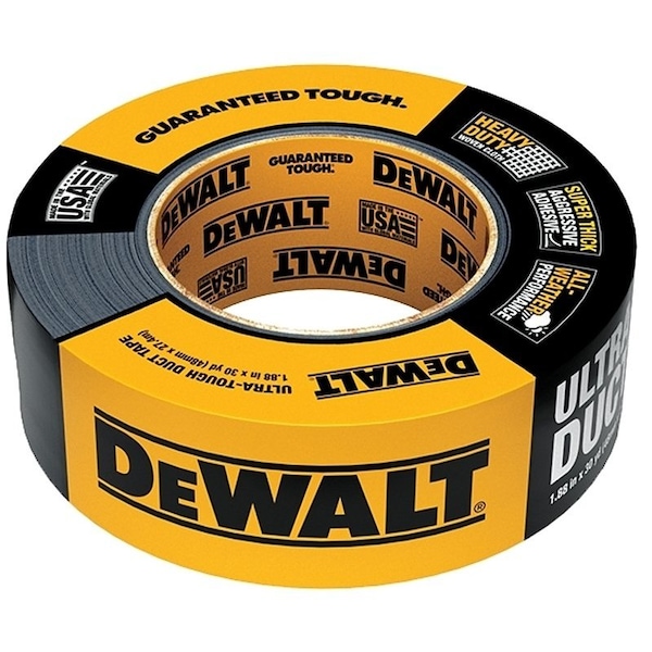 Intertape Polymer DeWALT Duct Tape, 30 yd L, 1.88 in W, Black 99233 - main