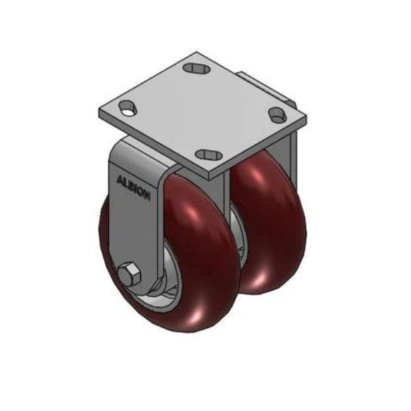 Albion Dual Wheel Kingpinless 5''x2'' Caster 115AX05228R - main