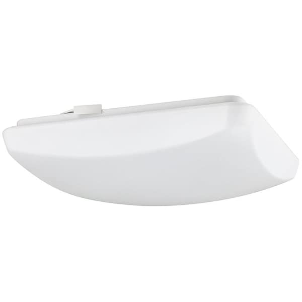 Sunlite LED Square Mushroom Ceiling Light Fixture, 16W 1200 Lumens, Dimmable, UL Listed 11" 30K 88690-SU - main