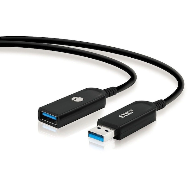 Siig SIIG USB 3.0 AOC Male to Female Active Cable - 50M - Delivers SuperSpeed USB Data Rates up to 5Gbps CB-US0V11-S1 - main