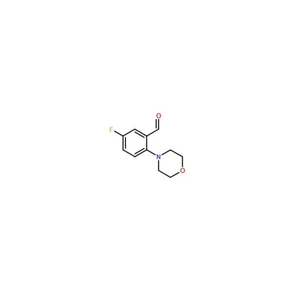 Ak Scientific 5-Fluoro-2-(N-morpholino)-benzaldehyde (1g), CAS 883535-68-0 1656AF-1g - main