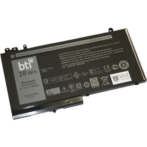 Battery Technology Replacement Lipoly Notebook Battery (Internal) For Dell Latitude RYXXH-BTI - main