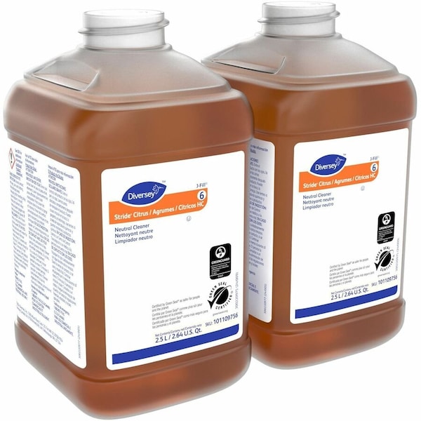 Diversey Neutral Cleaner, 2.5L Bottle, 2 PK 101109756 - main