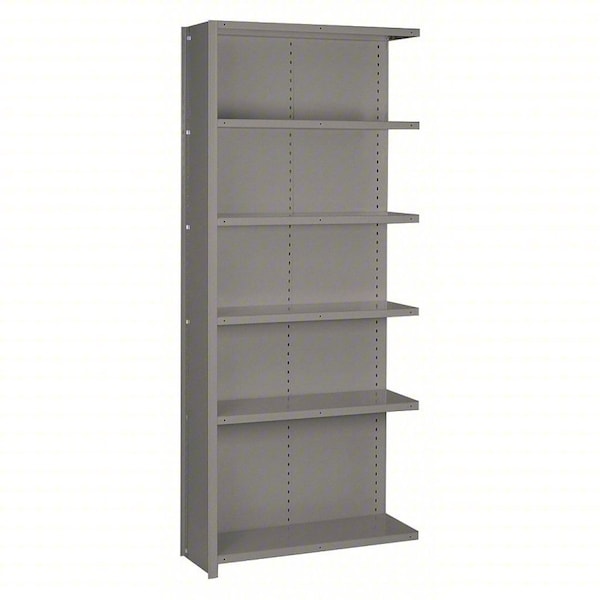 Lyon Metal Shelving, 84" H, 36" W, Gray DD8262H - main
