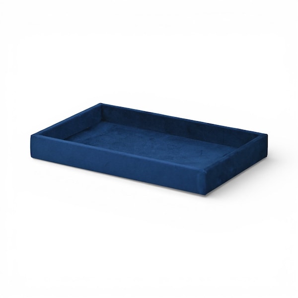 Homeroots 9in Blue Handmade Trinket Tray 724166 - main