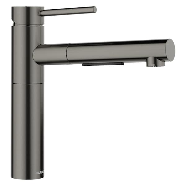 Blanco Alta II Pull Out 1.5 GPM, Satin Dark Steel 527562 - main