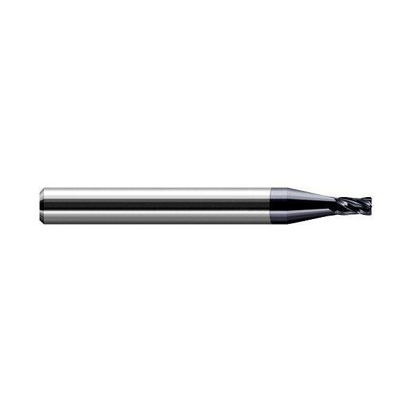 Harvey Tool 0.5000in 1/2 Cutter DIA x 0.0250in Radius x 1.0000in 1 L of Cut Carbide Corner Radius End Mill, 74525-C3 - main