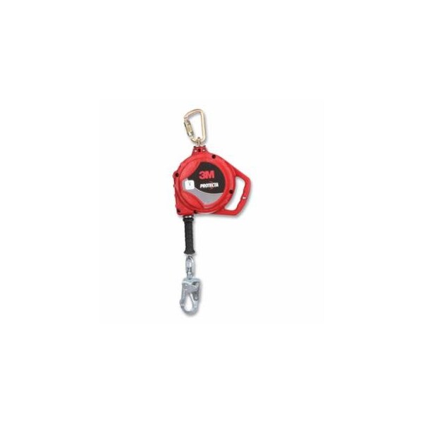 Protecta Self-Retracting Cable Lifeline, Galvanized Steel Cable, 20 ft L, Swivel Snap Hook 098-3590034 - main