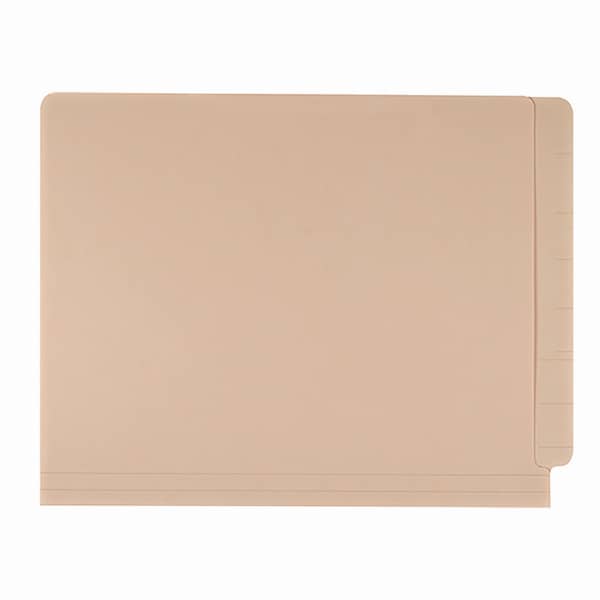 Medical Arts Press Economy End Tab File Folder, Straight Tabs, Letter Size, 0.75in Expansion, Manila, 100PK 52383 - main