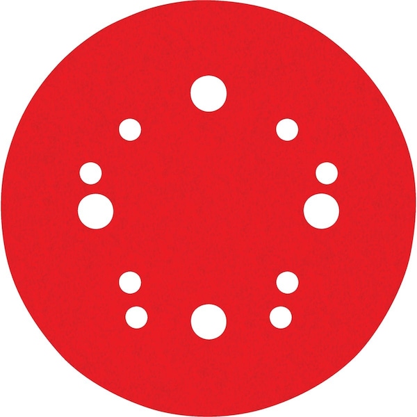 Diablo 5'' 60-Grit Universal Hole Pattern Vented Sanding Disc with Hook and Lock Backing, 50PK DCD050060H50G - main