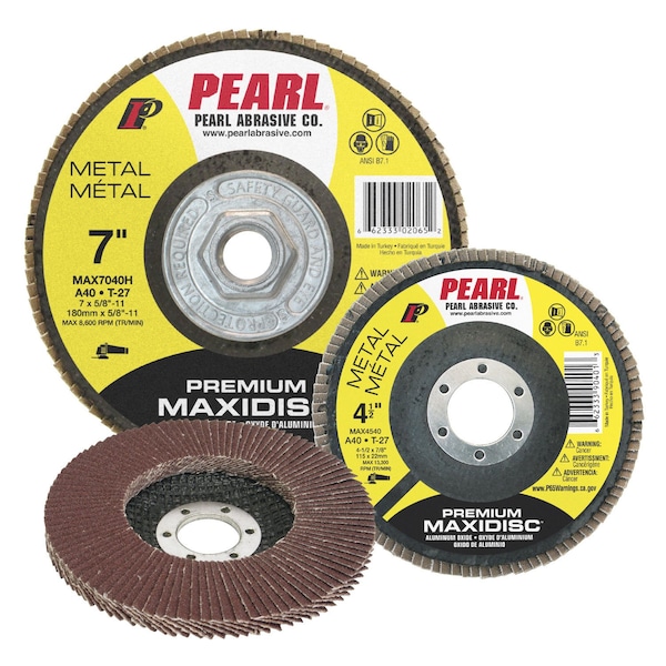 Pearl Premium AO Maxidisc 4-1/2 x 7/8 A120 T-27 MAX45120 - main