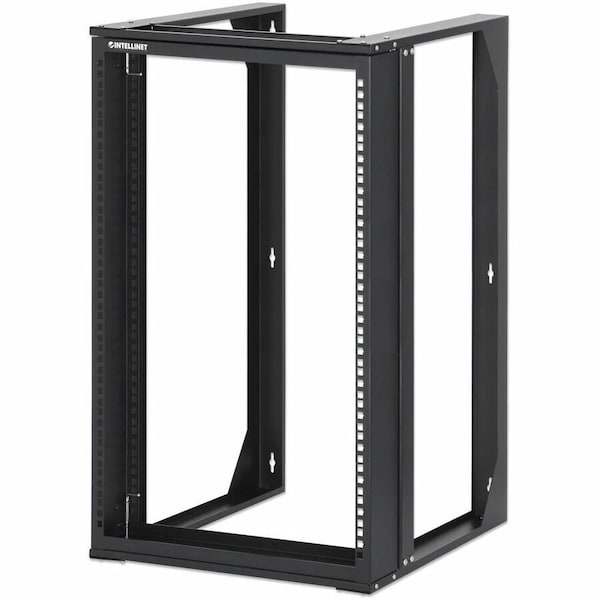 Intellinet Network Solutions HINGED SWING FRAME, 450 MM 17.7 IN. DEPTH, FLAT PACK, BLACK RAL 9004 716208 - main