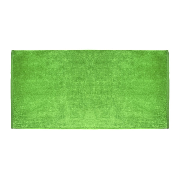 Towelsoft Large Terry Velour 100% Ring Spun Cotton Beach Towel-Lime HOME-BV1108-LIME - main