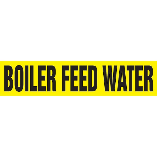 Accuform ASME ANSI PIPE MARKER BOILER FEED RPK169STB - main