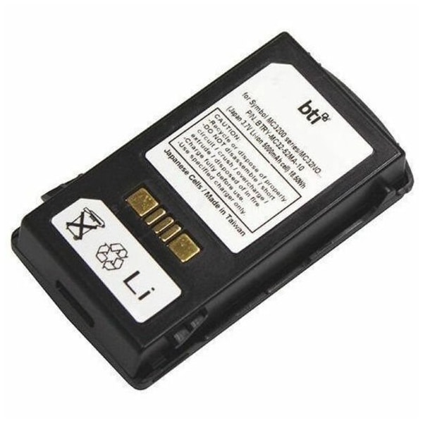 Battery Technology BTI 3.7V 5000MAH 18.50WH LI-ION SCANNER BATTERY FOR ZEBRA BTRY-MC33-52MA-01-BTI - main