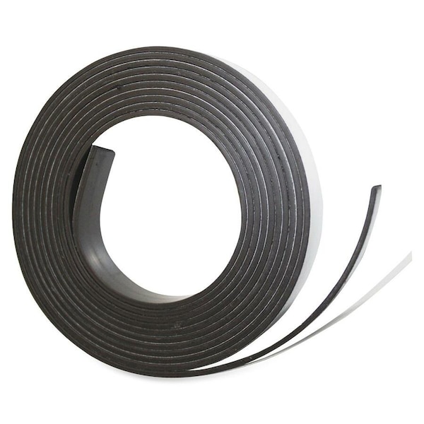 Magna Visual Adhesive Magnetic Strip, 50ft L x 1/2in W P-220P - main