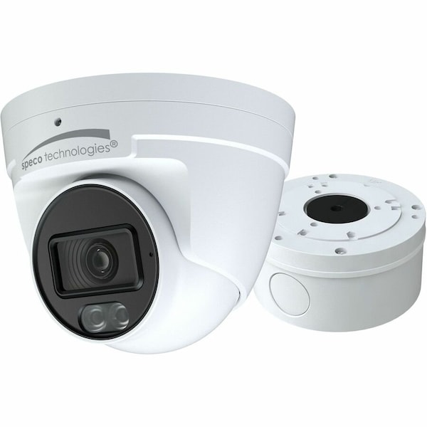 Speco Technologies 2MP HD-TVI Turret Camera with Audio, 2.8mm lens, NDAA, Junction Box H2AT2 - main