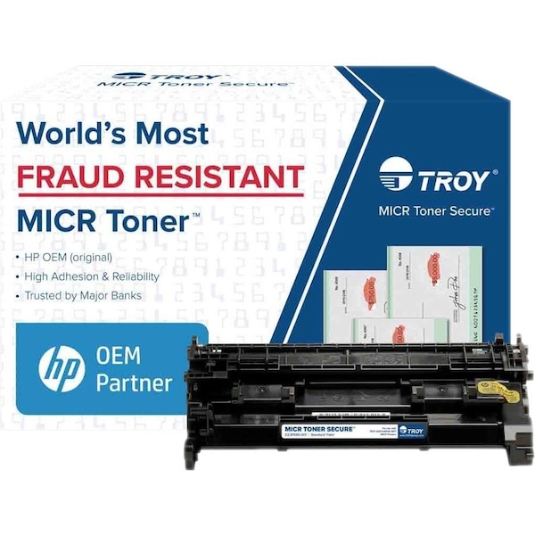 Troy Group TROY MICR CF258X TONER SECURE CARTRIDGE HIGH YIELD M404 / M406 / M428 ESTIMATED 02-CF258X-001 - main