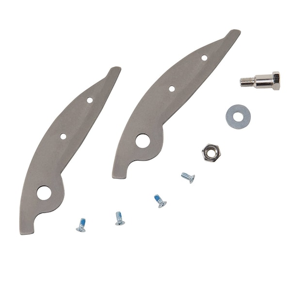 Klein Tools Replacement Blades for 89556, Straight Cuts and Wide Curves, 4-3/4", Stainless Steel 89555 - main