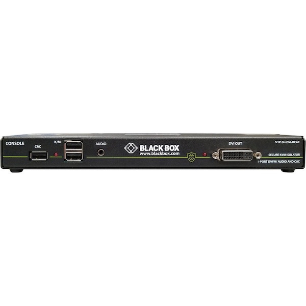 Black Box Secure Isolatorsingle-Port, Dvi-I, SI1P-SH-DVI-UCAC - main