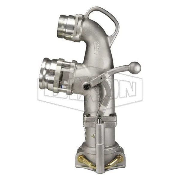Dixon ELBOW CO-AXIAL 4 in FEM x 3 in MALE W/ 3 in MALE 6400FNPT - main