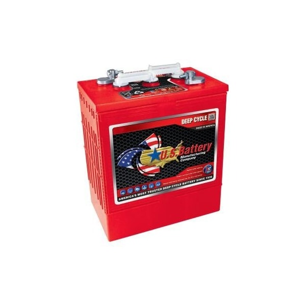 Us Battery 6V 340Ah Deep Cycle Battery, FLA, Offset "S" Terminal 803429 - main