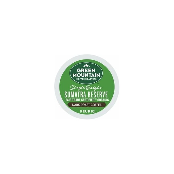 Green Mountain Coffee Roasters KCUP, ORGNC, FTSUMATRA, 24BX, 24PK 5000366637 - main