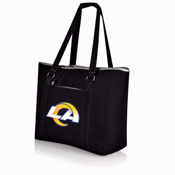 Picnic Time Family Of Brands Los Angeles Rams - Tahoe XL Cooler Tote Bag, (Black) 598-00-175-334-2 - main