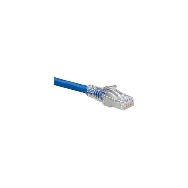 Leviton CBL ASSY MOD 26-4PR STRANDED, CAT6A T568A/B ATLAS X1 FTP, 7FT BLUE 6AS10-7L - main