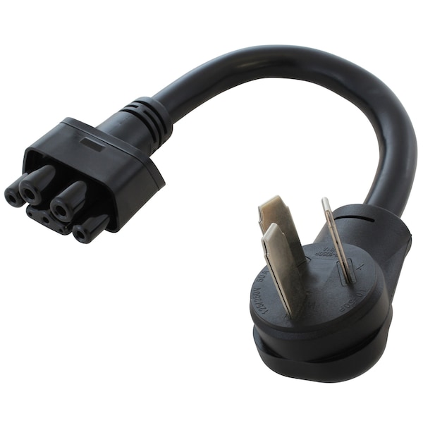 Ac Works 32A Gen 2 EV Charging NEMA 10-50 Adapter For Gen. II Tesla Mobile Connector G2EV1050PT-32A - main