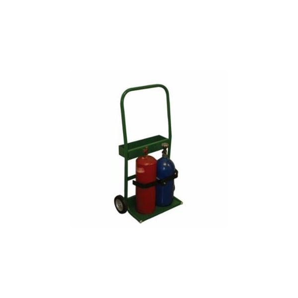 Saf-T-Cart 800 Series Cart, 8 x 16 in Platform, Semi-Pneumatic Wheels 339-810-6 - main