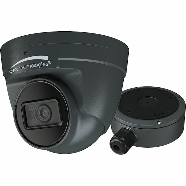 Speco Technologies 4MP Flexible Intensifier AI IP Turret Camera with Junction Box, 2.8mm fixed lens, NDAA O4FT2 - main