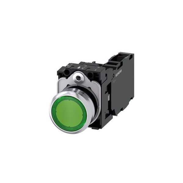 Siemens Illuminated pushbutton 22 mm 3SU1153-0AB40-1FA0-ZY10 - main