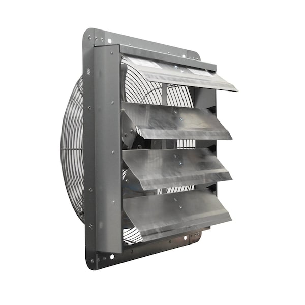 Canarm Shutter Fan, 18In Bld Dia, Galvalume, 120 GSF3-18A - main