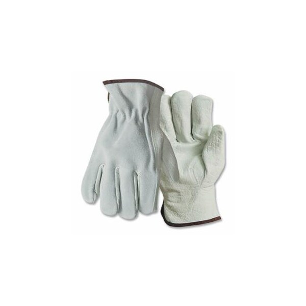Wells Lamont GRAIN LEATHER DRIVER GLOVE, SPLIT BACK, M 815-Y0143M - main