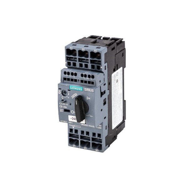 Siemens Circuit breaker size S0 for motor protection CLASS 10 A-release 10.16 A 3RV2021-4AA25 - main