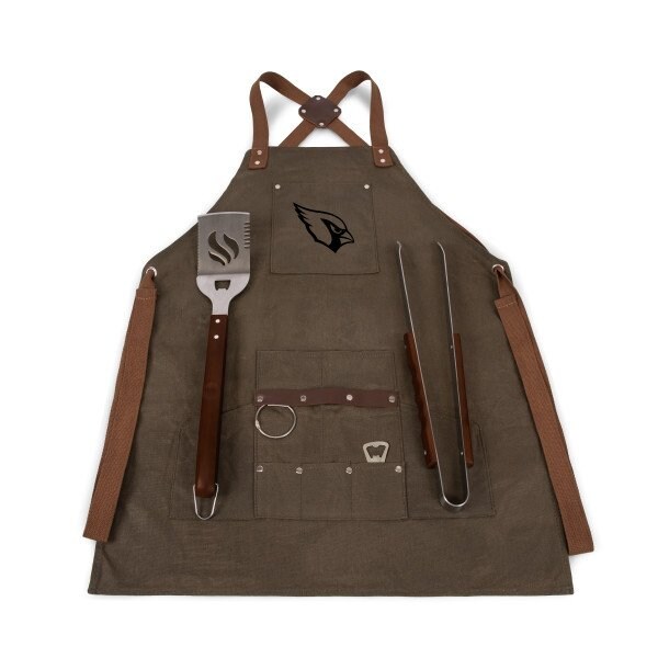 Picnic Time Family Of Brands NFL Arizona Cardinals - BBQ Apron with Tools & Bottle Opener 636-89-140-014-2 - main
