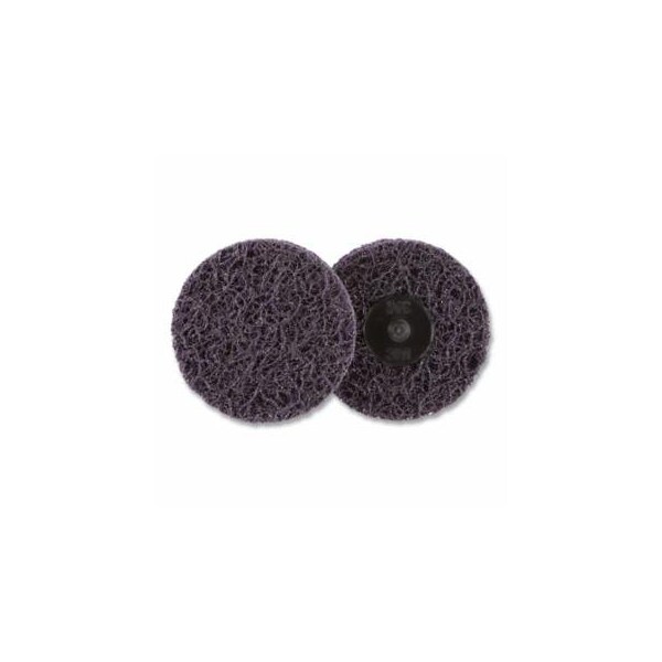 Scotch-Brite Roloc+ Clean and Strip XT Pro Disc, 3 in dia, Extra Coarse, 15000 RPM, Silicon Carbide, XO-DR, 25PK 405-638060-89496 - main
